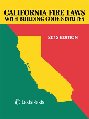 cover image of California Fire Laws with Building Code Statutes